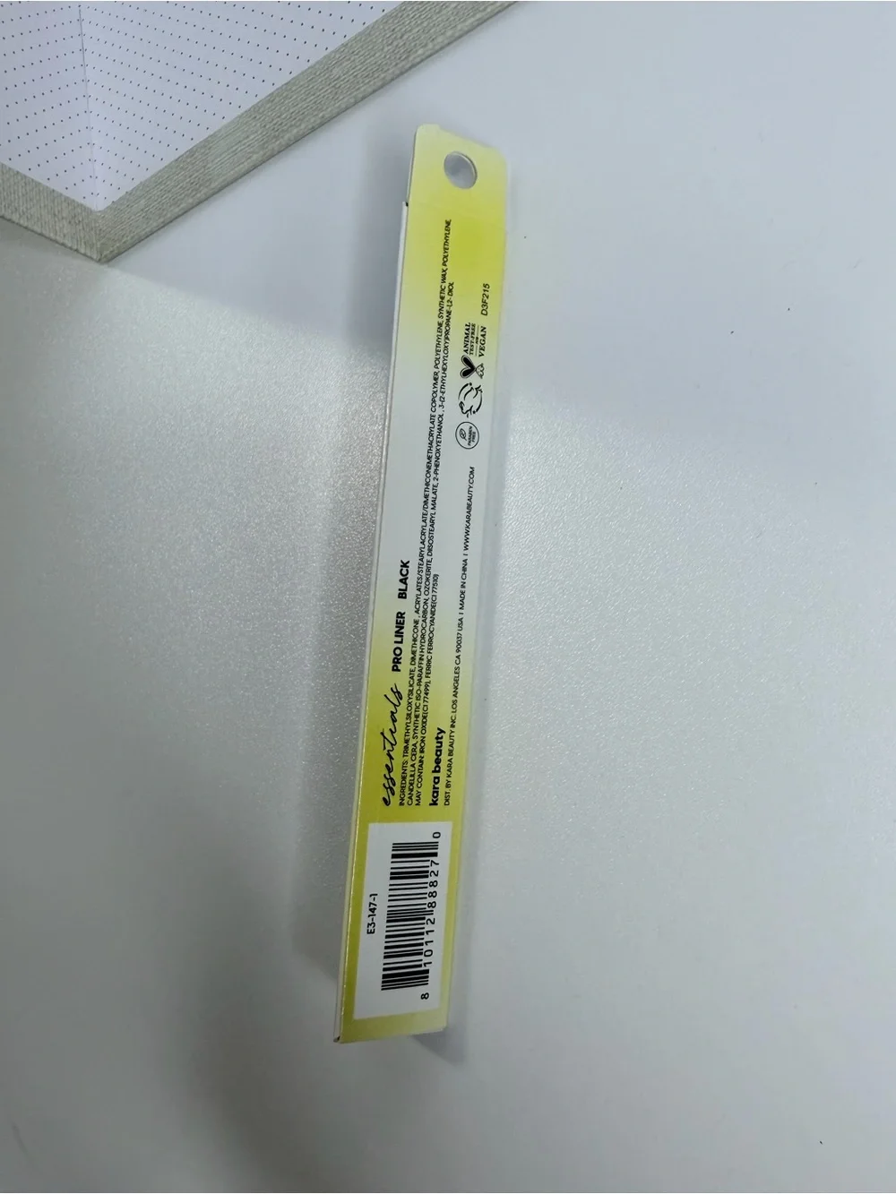 Kara Beauty Essentials Pro Liner - Pale Yellow
